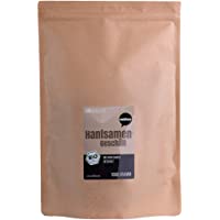 Los mejores  - Wohltuer- Semillas de cáñamo peladas orgánicas- 1000g
